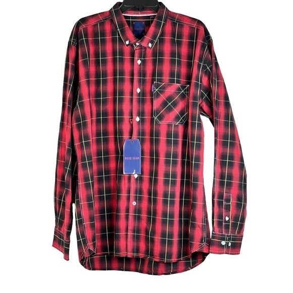 NWT Redd Seam Men's Long Sleeve Casual Button Down Shirt Size XXL - Picture 6 of 6